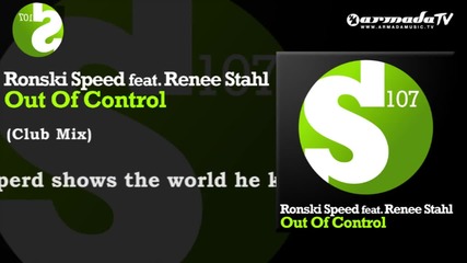 Ronski Speed feat. Renee Stahl - Out Of Control (club Mix)