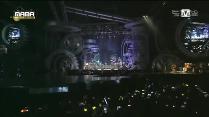 Exo - Growl / Wolf (beauty and the Beast) at 2013 Mama