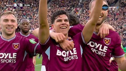 West Ham United with a Spectacular Goal vs. Sunderland