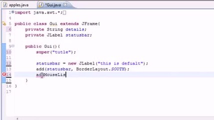 Java Programming Tutorial - 77 - Adapter Classes