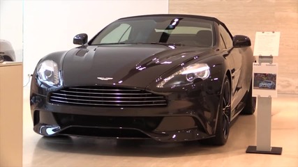 Aston Martin Vanquish Volante - интериор и екстериор