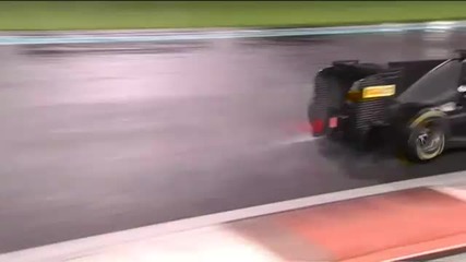 Pirelli wet F1 tyre test, Abu Dhabi