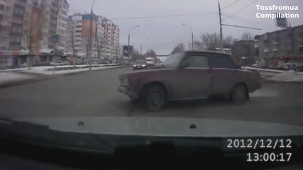 Пътни инциденти в Русия - компилация