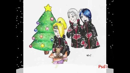 Naruto and Akatsuki Christmas