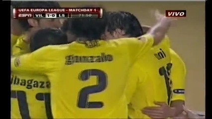 Villarreal vs Levski Sofia 1 - 0 - Europa League