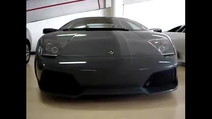 White Lamborghini Murcielago Lp640