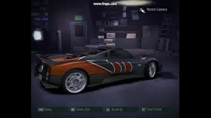 Need For Speed Carbon:my Cars In Carrer