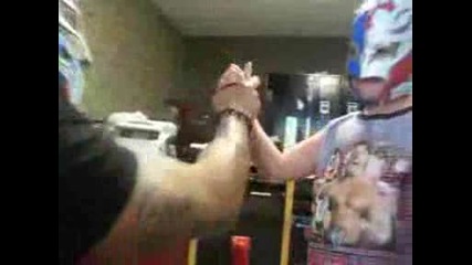 Rey Mysterio Surprise Jacob