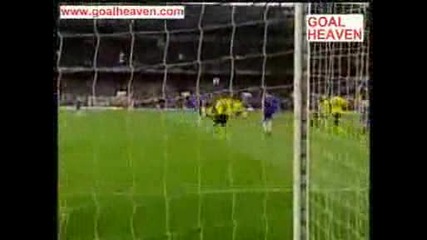 Челси - Барселона 1:1 Есиен имитира Зидан от финала през 2002