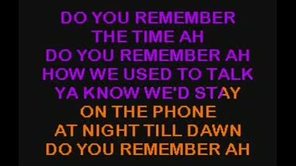 Michael Jackson - Remember the time - Karaoke