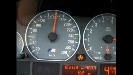 Bmw M3 E46 0-200 km h