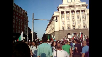 Дансwithme Протест срещу неадекватното управление на страната - 17.06.2013 година