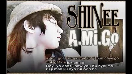 Youtube - Shinee - Amigo [sing - Along] w Simple Romanized Lyrics