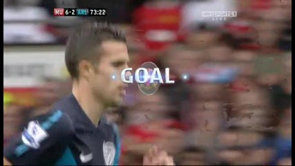 28.08.11 Man United - Arsenal 6-2 V.persie
