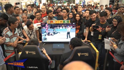 Xavier Woods plays on in the Philippines and Malaysia