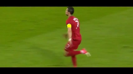 Cristiano Ronaldo Fast Sprint El Ferrari Vs Germany (euro 2012)