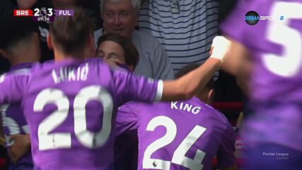 Fulham with a Spectacular Goal vs. Brentford