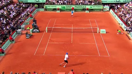 Nadal vs Isner Roland Garros 2011 R1