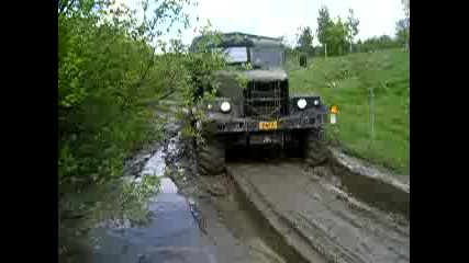 Driving kraz on shitty road