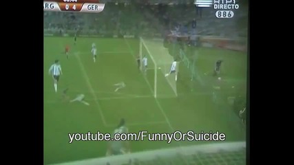World Cup Klose Goal 4 - 0 [germany Vs Argentina] Hd 2010 World Cup
