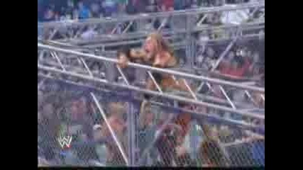 Hbk & Flair Vs Edge, Chavo, Edgeheads (2)