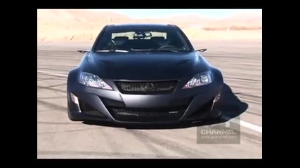 Fiveaxis Lexus Is - F on track 