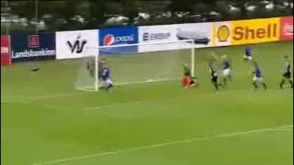 Bicycle Style Funny Football Celebration Stjarnan vs Reykjavik Funny Bike Goal Celebration