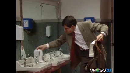 Мистър Бийн в тоалетната (смях)