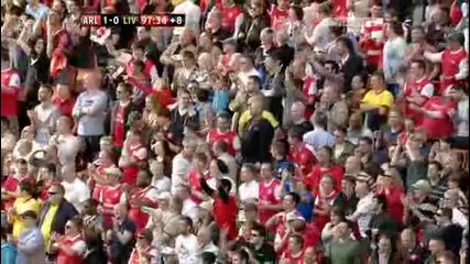 2011-04-17 Arsenal vs Liverpool 1-0 Van Persie (90+)