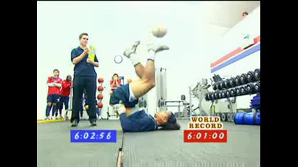 Sky Sports - Soccer Am - World Record Breaker Jeremy Lynch