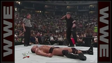 Triple H, Mr. Mcmahon & Shane Mcmahon vs. The Rock, The Undertaker and Kane