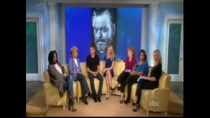 Zac Efron and Claire Danes on The View ( Me And Orson Welles ) 