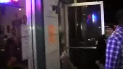 Miley Cyrus и Jutsin Bieber на вечеря заедно! 