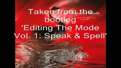 Depeche Mode - Photographic ( Editing The Mode - Remix )