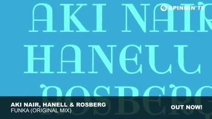 Aki Nair,hanell & Rosberg - Funka (original Mix)