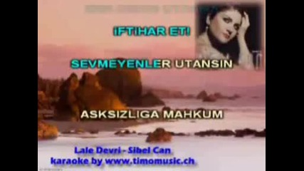 ( Karaoke ) Sibel Can - lale devri