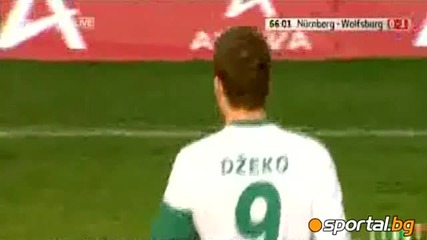 Nurnnberg vs Wolfsburg 0 - 2