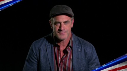 "Happy!" star Christopher Meloni honors America's Armed Forces