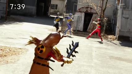 Power Rangers Voltasaur Team Kyoryuger episode 09 [eng subs]
