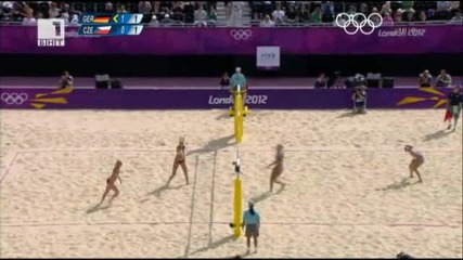 Холтвик и Землер - Хайечкова и Клапалова 2:0 - Плажен волейбол жени - Германия - Чехия