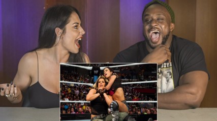 BFF's Big E & Kaitlyn watch their SummerSlam 2013 tag bout: WWE Playback