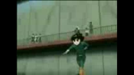 Rock Lee VS Gaara - The 5th Gate