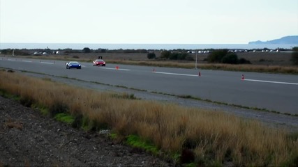 Битката на титаните : Lamborghini Aventador vs Lamborghini Huracan