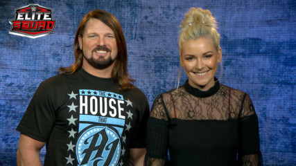 AJ Styles and Renee Young have an Elite Squad reveal with "muscle"