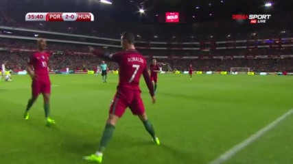 CR7 наказа Унгария - 2:0 за еврошампиона