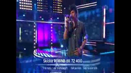 Robin Bengtsson - It`s My Life - Idol 2008 Sweden