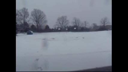 Audi S4 Snow Drift