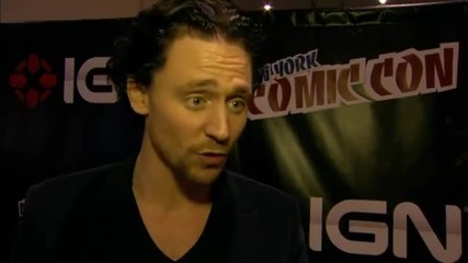 Tom Hiddleston Talks The Avengers At New York Comic Con