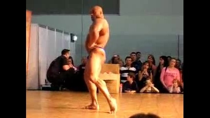 Dennis James posing
