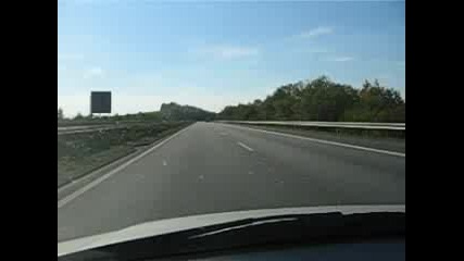 Driving On The Hightway A6 Germany